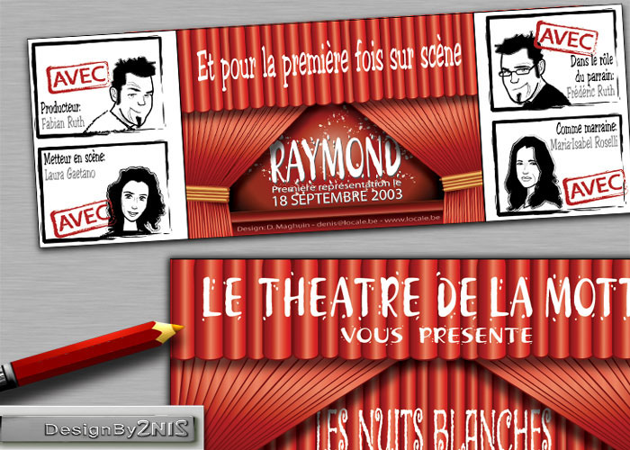 Le rideau s'ouvre sur la naissance de Raymond